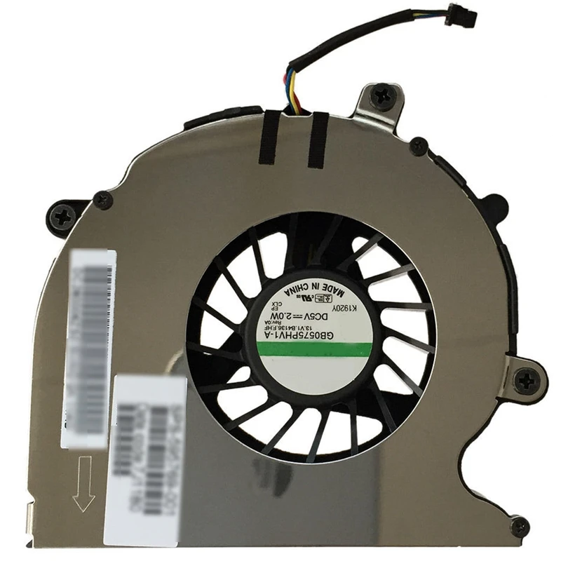 Fasmodel Laptop CPU Fan Cooler 4-Pin For HP Elitebook B4136 8540P 8540w GB0575PHV1-A 595769-001 Fasmodel Laptop CPU Fan Cooler 4-Pin For HP Elitebook B4136 8540P 8540w GB0575PHV1-A 595769-001