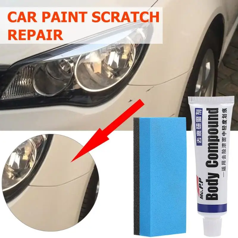 VODOOL Car Scratch Repair Kit Body Compound Wax Polishing Grinding Paste Paint Care Set Auto Car Scratch Repair Accessories