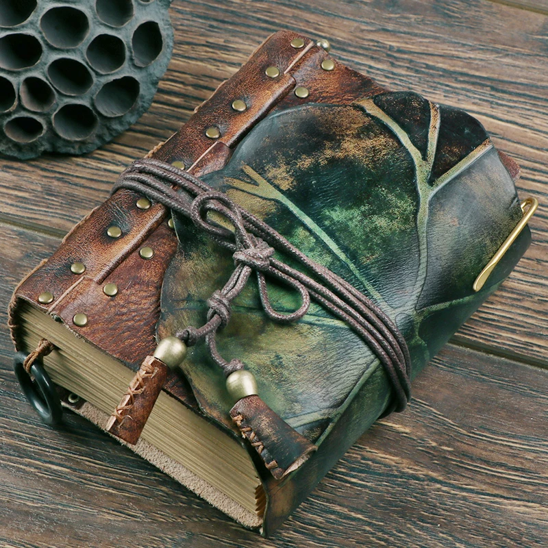 Genuine Leather Handmade Vintage Retro Journal 4