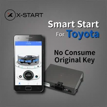 x-start GPS Tracker remote smart start for toyota rav4 corolla camry Highlander land cruiser prado sienna crown lexus es nx rx