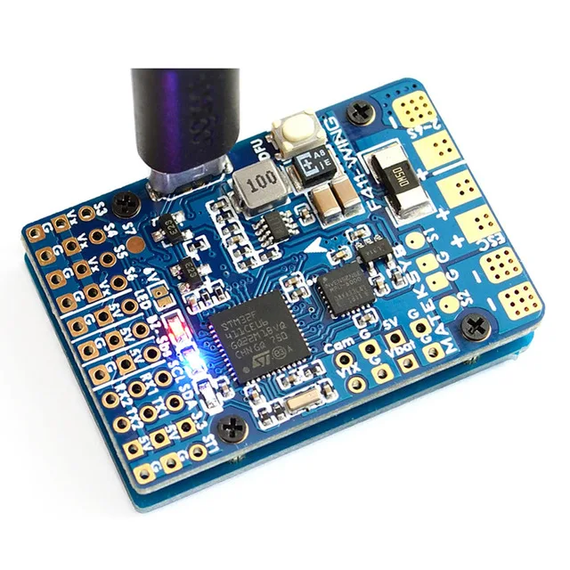 

Matek Systems F411-WING (New) STM32F411 Flight Controller Built-in OSD for RC Airplane
