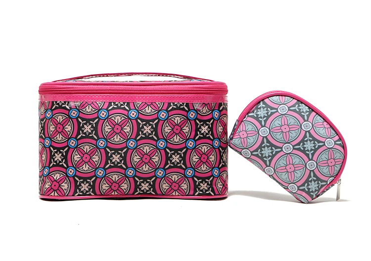 new women's fashion waterproof cosmetics bags washing portable make up