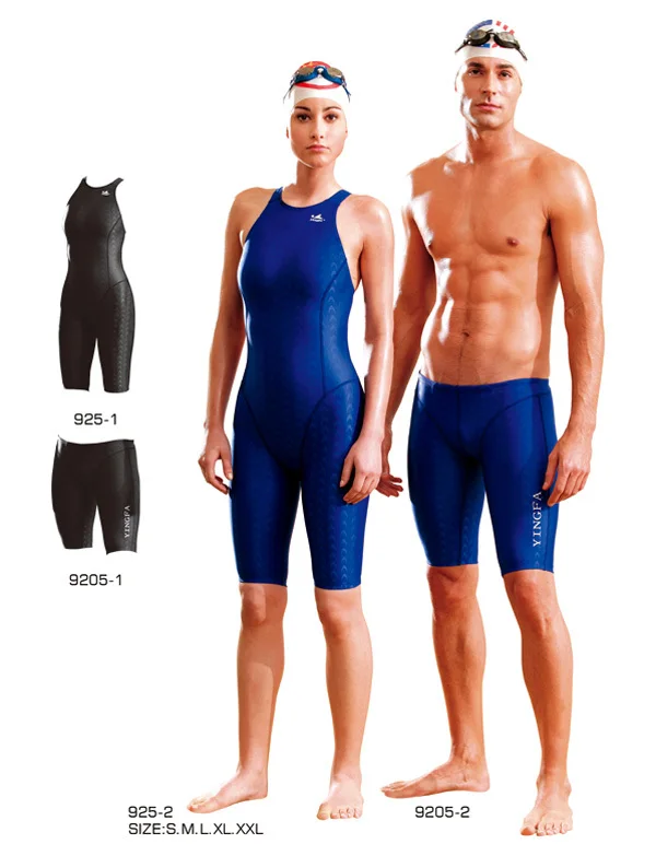 Yingfa FINA Approved one piece competition knee length