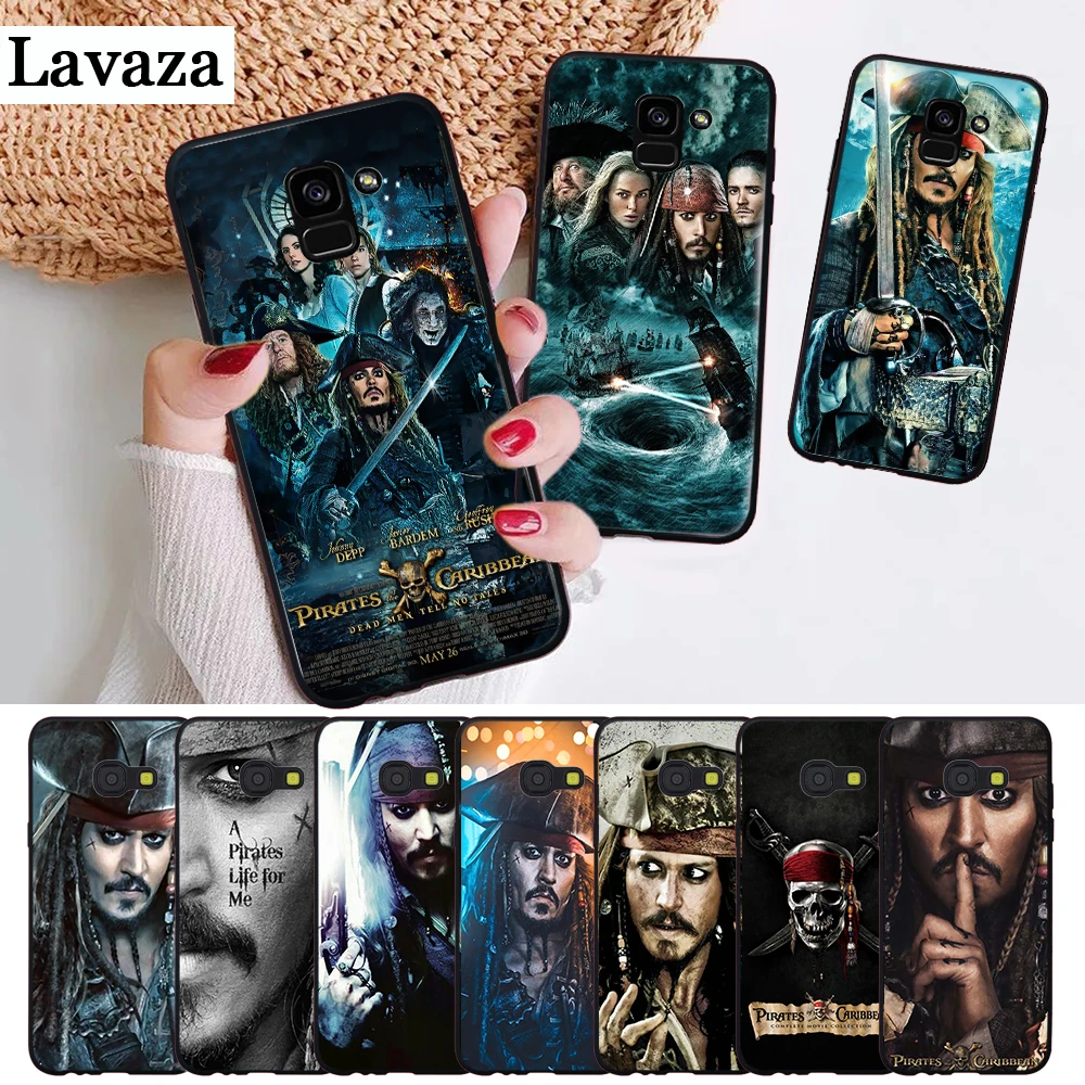 

Lavaza Pirates of the Caribbean Silicone Case for Samsung A3 A5 2016 2017 A6 Plus 2018 A7 A8 A9 A10 A30 A40 A50 A70 J6