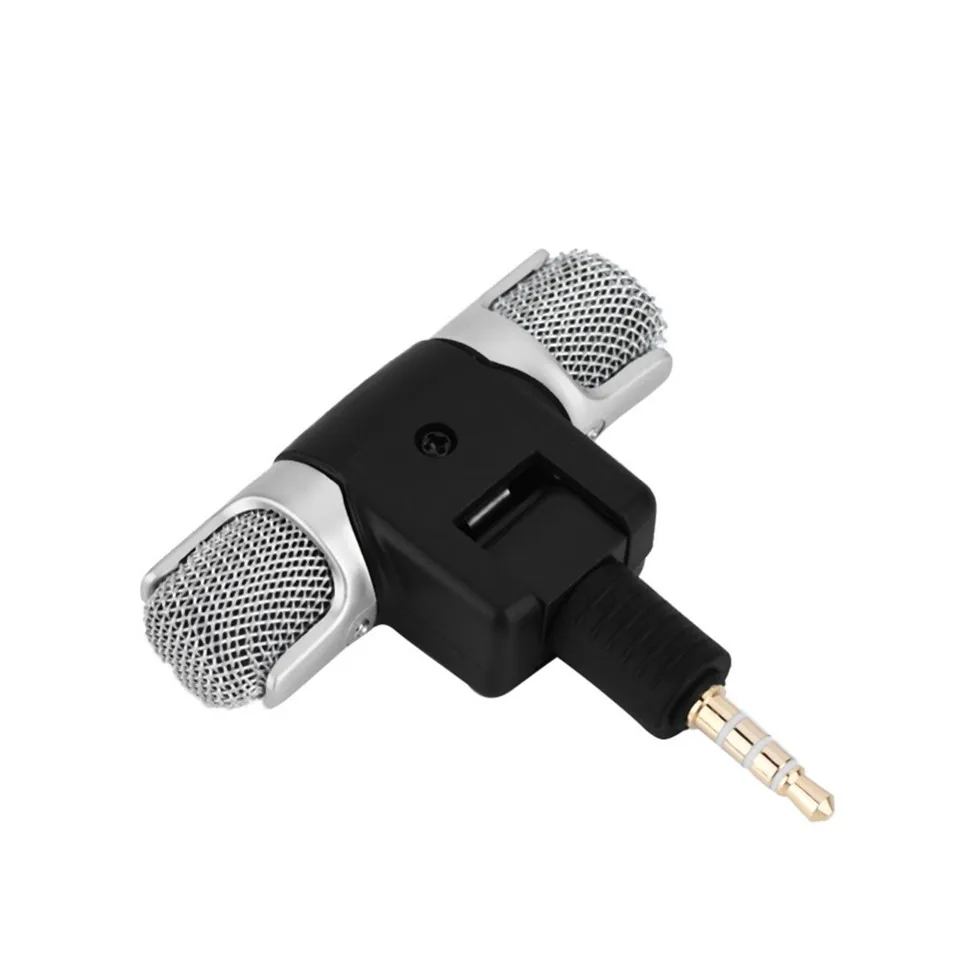 YKSO Mini Stereo Microphone Digital Mic adapter 3.5mm Jack for PC Computer For Laptop Smart Mobile Phone Microphone (17)