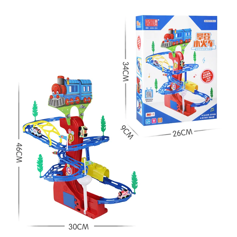 Паровозик Томас гоночный трек набор игрушек Магнитная левитационная горка электронный флэш-светильник игрушечный автомобиль трек игрушки для детей
