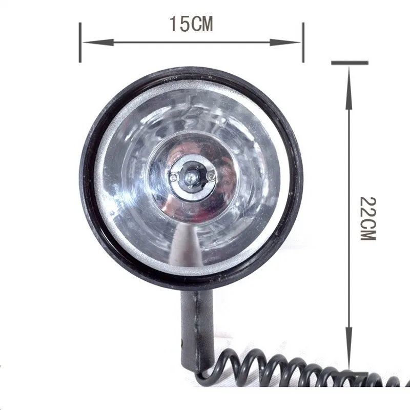 12V 24V 100W HID 5 дюймов Xenon охотничий Фонарь ручной Точечный светильник аварийный
