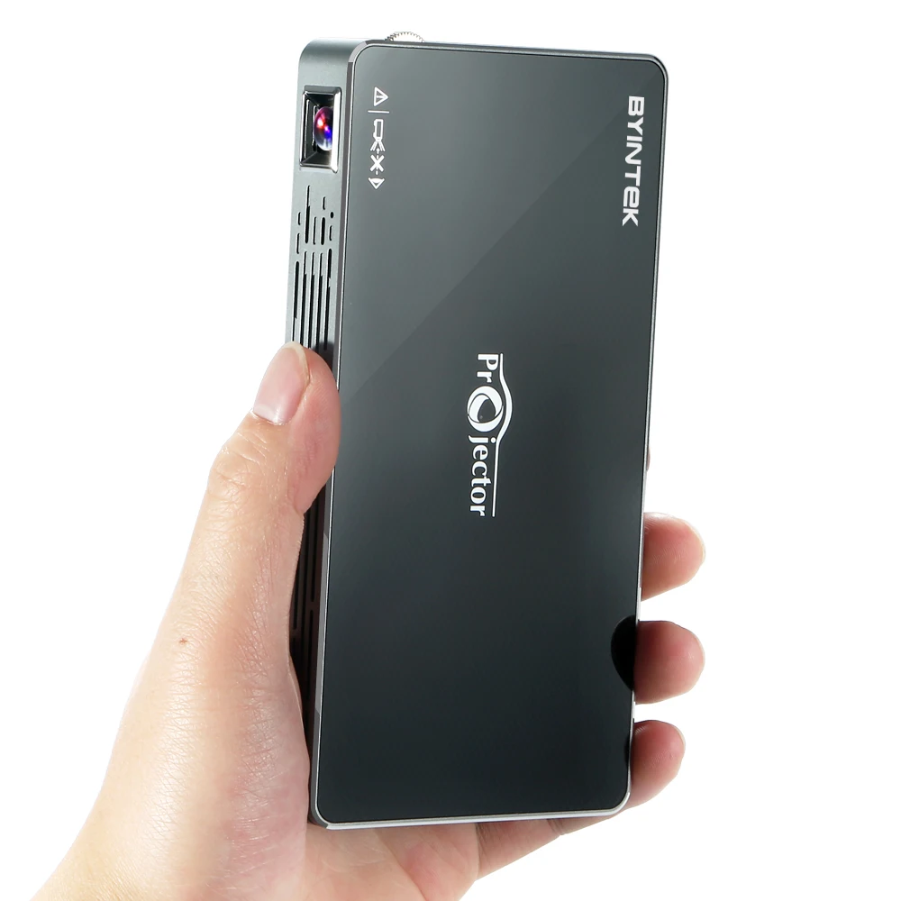 BYINTEK UFO MD322 Portable 1080P Wireless screen push Smart Home Theater Pocket Android 7.1.2 OS Wifi mini LED DLP projector