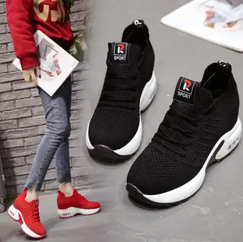 

Fashion Women Casual Shoes Platform Sneakers Breathable Slip on Shoes Woman Flats Wedge Ladies Shoes Creepers mocassins