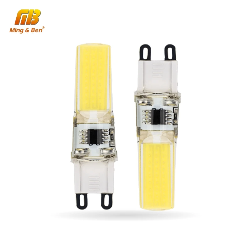 

G9 Led COB Light Bombilla AC220V 3W Dimmable Bulb COB Chip LED Spotlight For Crystal Chandelier Lampada Replace Halogen Lighting