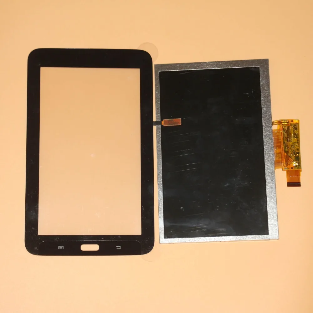Сенсорный экран дигитайзер стекло + ЖК дисплей запасные части для samsung Galaxy Tab 3 Lite 7