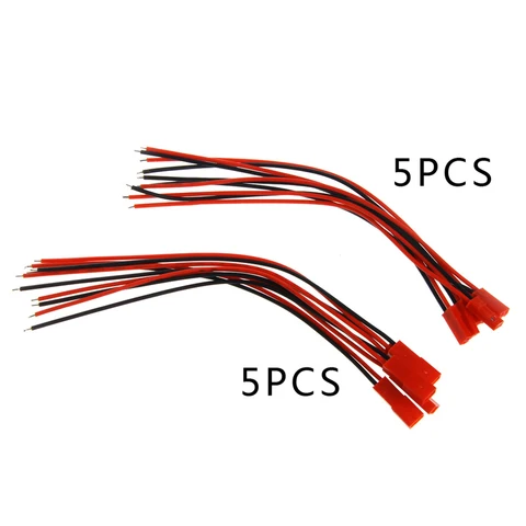 5 Sets 150mm Male Female JST Plug 2 pin Connector Cable Wire For RC Lipo Battery 5 Sets 150mm Male Female JST Plug 2 pin Connector Cable Wire For RC Lipo Battery