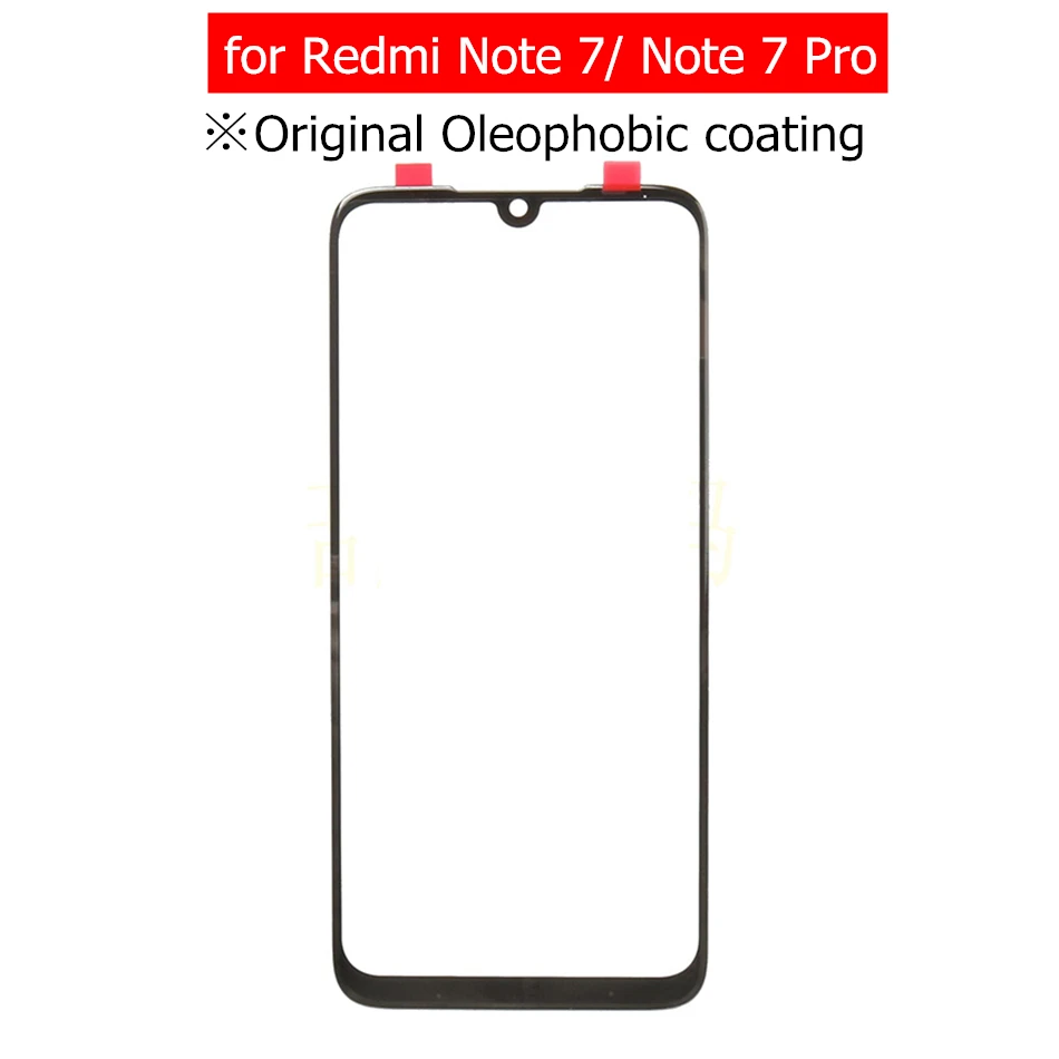

for Xiaomi Redmi Note 7 Touch Screen Glass Panel Digitizer Sensor Touchpad Front Glass Panel Redmi Note7 Pro Repair Spare Parts