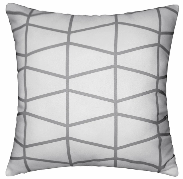 capa de almofada abstract cushions grey geometric cushion cover