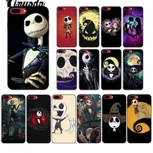 Yinuoda Джек Скеллингтон Забавный Хэллоуин Coque Shell чехол для телефона для Apple iPhone 8 7 6 6S Plus X XS MAX 5 5S SE XR Чехол для мобильного телефона s
