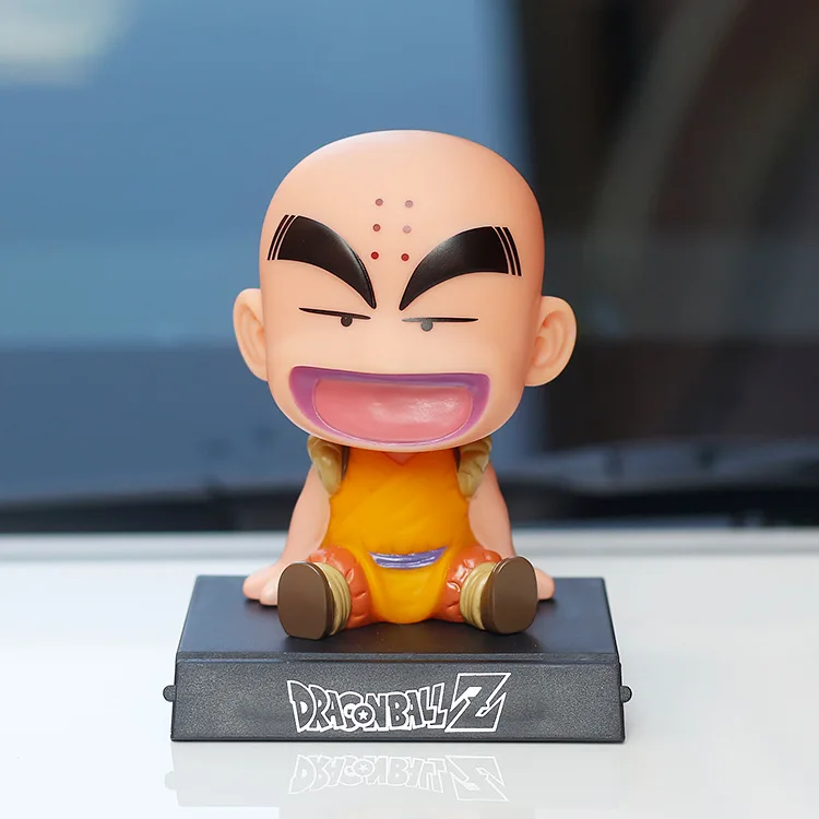 Son Goku Monk украшения для приборной панели автомобиля игрушки держатель телефона мобильный клип встряхивание головы Стайлинг украшения для кукол аксессуары для интерьера - Название цвета: Monk