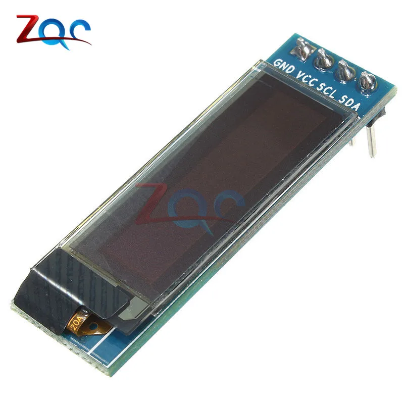 0,91 дюймов 128x32 IIC IEC серийный белый OLED ЖК-дисплей DIY Oled модуль SSD1306 Драйвер IC DC 3,3 В 5 В для Arduino PIC 0,9" 12832