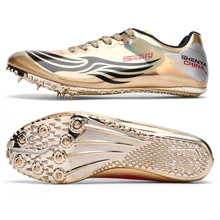 Men Track and Field Shoes Outdoor Sport Spikes Sneakers Male Athletic Shoes Teenagers Race Run Shoes Professional Training Shoes