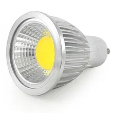 35 шт./лот теплый белый 2700 K GU10 9 W Cob Светодиодная лампа прожектор высокая яркость 120 Угол осветительная панель для телевещания с высоким CRI 110-240 V CE& по ограничению на использование опасных материалов в производстве, 3 года гарантии