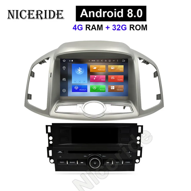 Android 8 0 автомобильный Радио DVD стерео GPS навигация мультимедийный плеер для Chevrolet