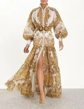 

Vintage Dress Top Quality Celebrity Sexy Long Sleeve Women Fashion Evening Party Dresses Women