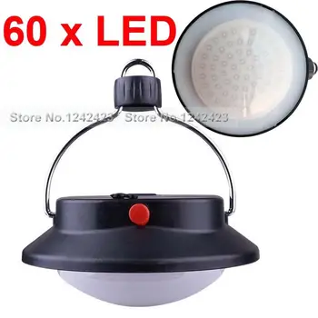 

60 LED Camping lantern Tent Lantern Fishing Light Portable camping lamp