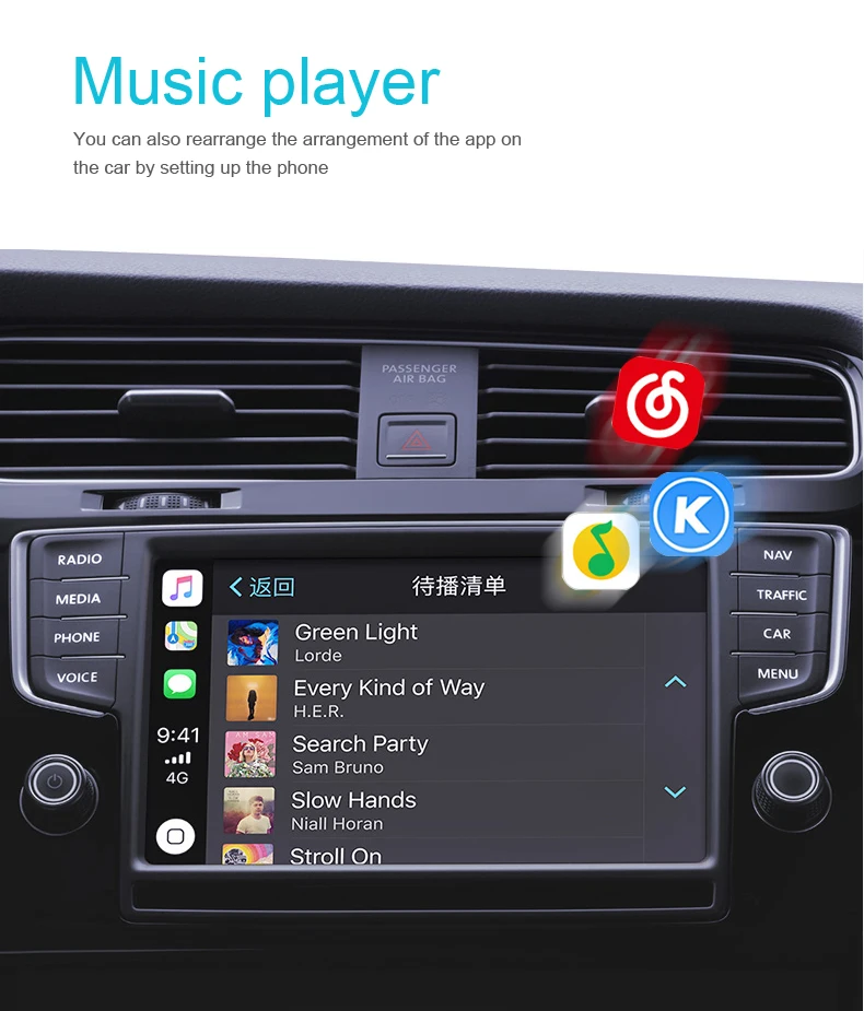 USB Smart Link Apple CarPlay ключ для Android навигационный плеер для iPhone Автомобильный плеер мини USB Carplay