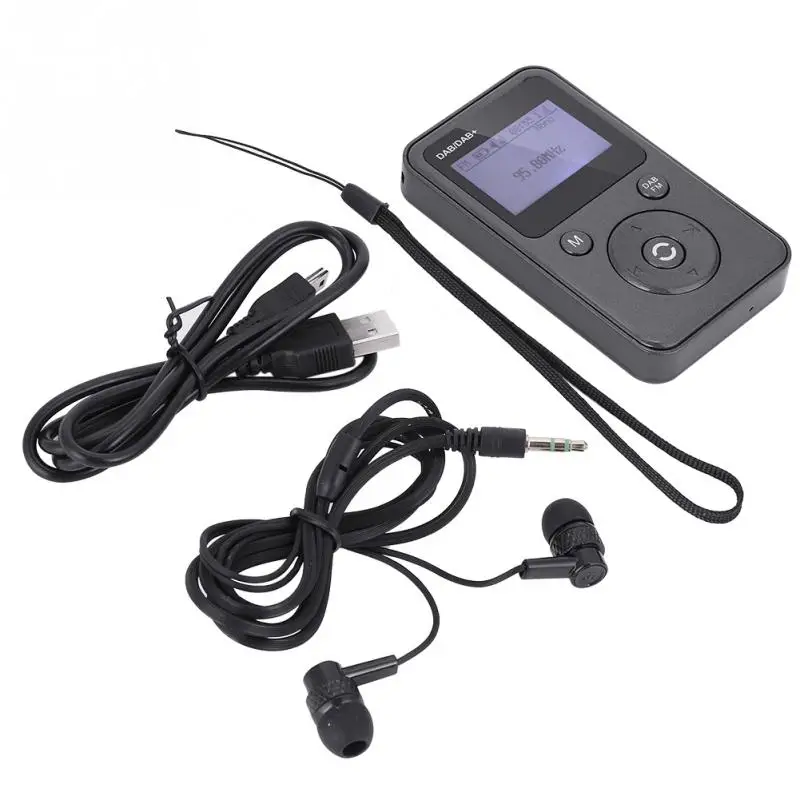 DAB/DAB+ Decoding Digital FM Radio 87.5 108MHz Smooth 8 hour Listening