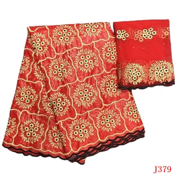 

basin riche fabric getzner fabric african bazin red color guinea brocade styles cotton for dress 5+2yards/lot JJ379-1