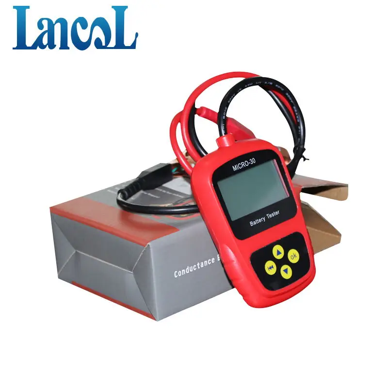 LANCOL Original MICRO 30 Motorcycle font b Battery b font Tester Autobike font b Battery b