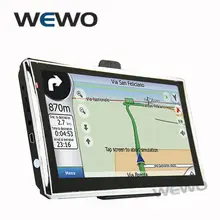 Новый 7 дюймов GPS Навигации FM 4 ГБ/128 М DDR/800 МГЦ 2016 Карта Бесплатное Обновление России/беларусь/Испания/Европа/США + Канада/Израиль navigator