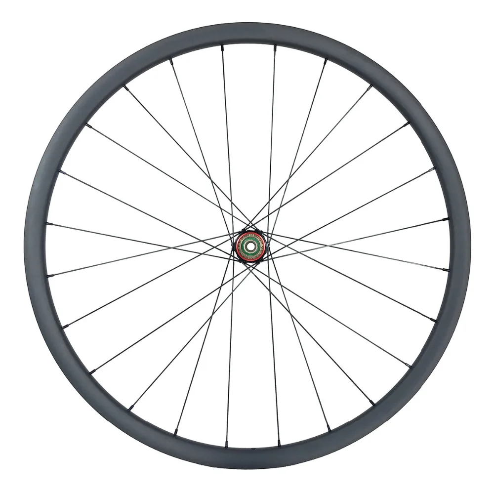 Top 1060g 29er MTB XC tubeless carbon wheelset 27mm hookless straight pull wheels 15x100 12x142 thru UD 3K 12K matte glossy 24H 28H 2
