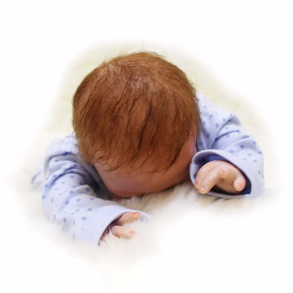 Русская Детская кукла Reborn 46 см 18 11 дюймов силиконовая PP Хлопок тело Реалистичная