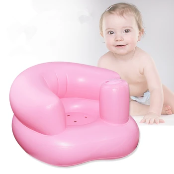 

Baby Kids Inflatable Multi-functional Chair Seat Bath Toys For children Dinner Chair Bathroom Funny Water Play Toys