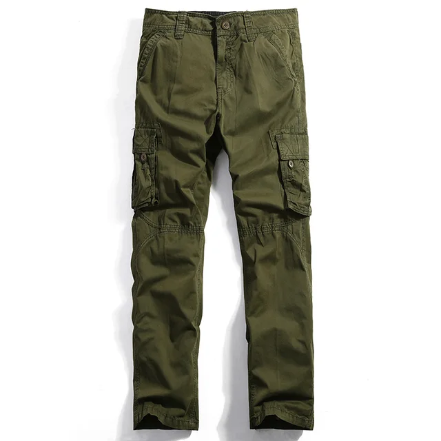 Multi Pocket Mens Cargo Pants Dark Grey Straight Cargo Pants Men