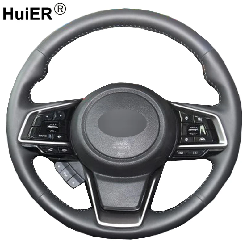 

Hand Sewing Car Steering Wheel Cover For Subaru Forester 2019 Ascent 2019 Crosstrek 2018-2019 Impreza 2017-2019 Outback 2019