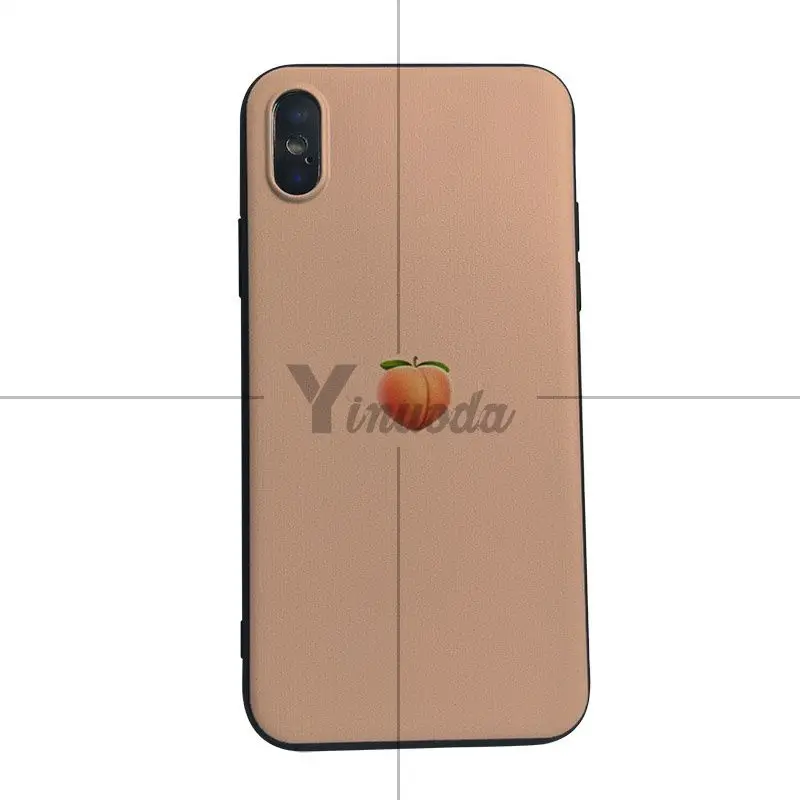 Yinuoda розовый персиковый чехол для телефона с принтом для iphone 7 7plus X 8 8plus и 5 5S 6s 6s Plus Чехол для мобильного телефона