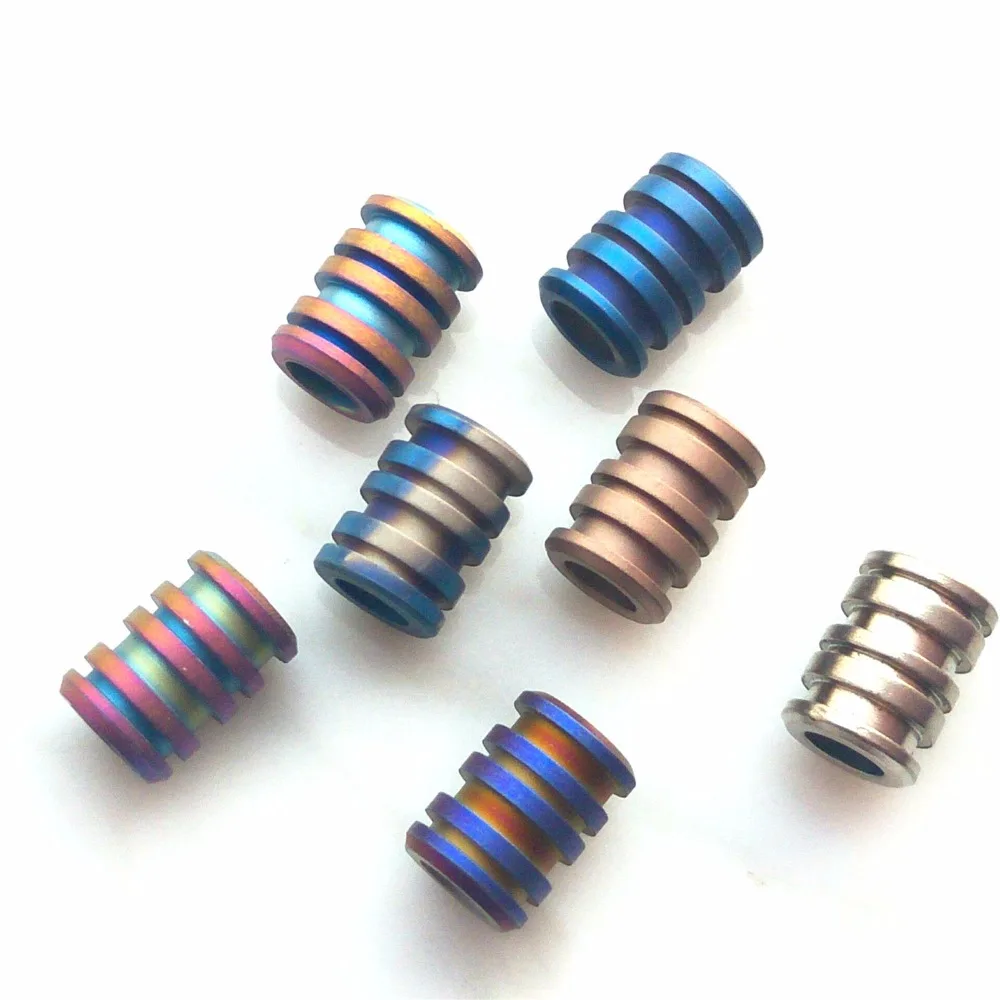 Titanium Alloy Knife Beads Paracord Umbrella Rope Outdoor Knife EDC Knife Lanyard Bead Titanium Alloy TC4 Pendant Multi Tools Titanium Alloy Knife Beads Paracord Umbrella Rope Outdoor Knife EDC Knife Lanyard Bead Titanium Alloy TC4 Pendant Multi Tools