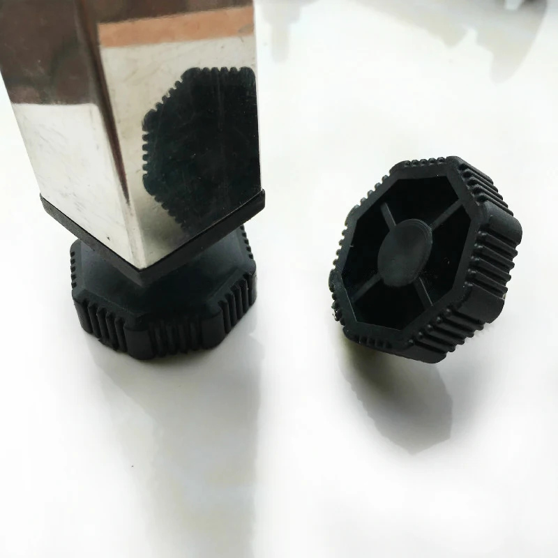 M8*18 screw Leg Adjustable pad Base octagon width39 mm Screw in