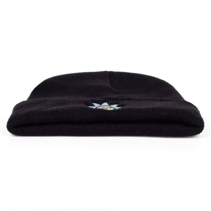 Rick Beanies Рик и шапка Морти эластичный бренд вышивка теплые зимние унисекс вязанные шапочки Skullies US анимация горнолыжные шапки
