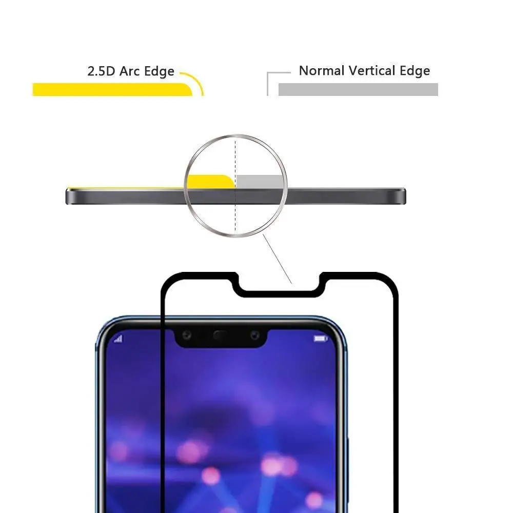 3D закаленное стекло полное покрытие пленка край к краю защитный чехол протектор экрана для HUAWEI MATE 20 PRO