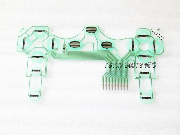 Высокое качество Джойстик проводящая пленка(SA1Q113A/107B) клавиатура гибкий кабель для PS2 контроллер, 10 шт./лот