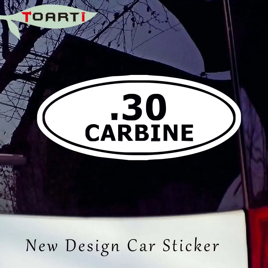 

.30 Carbine M1 M2 Decal Vinyl Auto Sticker Home Decor Removable Waterproof Automotive Door Laptop Decal Car Styling Accessories