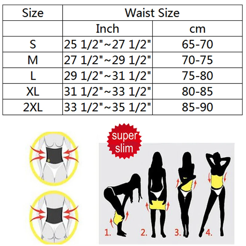 Пояс для коррекции фигуры неопреновый корсет похудения|belt slimming|waist trainer beltbody shaper