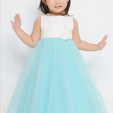 ; Платья с цветочным узором для девочек на свадьбу; коллекция года; платья для первого причастия на Рождество для девочек; голубое платье для свадебной вечеринки