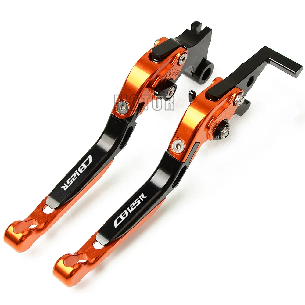 OR For CB125R 11-20 Для Honda CB125R 2011- CB125 CB 125R 125 R ЧПУ Алюминиевый Мотоцикл Регулируемые складные выдвижной тормозные рычаги сцепления - Цвет: OR For CB125R 11-20
