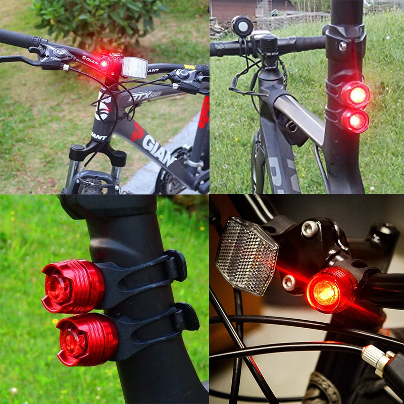 Flash Deal Zacro Bike Bicycle Cycling Front Rear Tail Helmet Red Flash Lights 3 Modes Safety Warning Lamp Waterproof Cycling Safety Light 3 Flash Deal Zacro Bike Bicycle Cycling Front Rear Tail Helmet Red Flash Lights 3 Modes Safety Warning Lamp Waterproof Cycling Safety Light 3