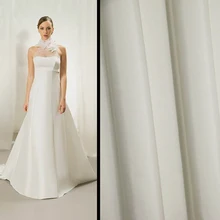 50 см* 114 см свадебные платья шёлковая Тафта Ткань Материал натуральный белый текстиль окрашенная чистого шелка тафта подкладка