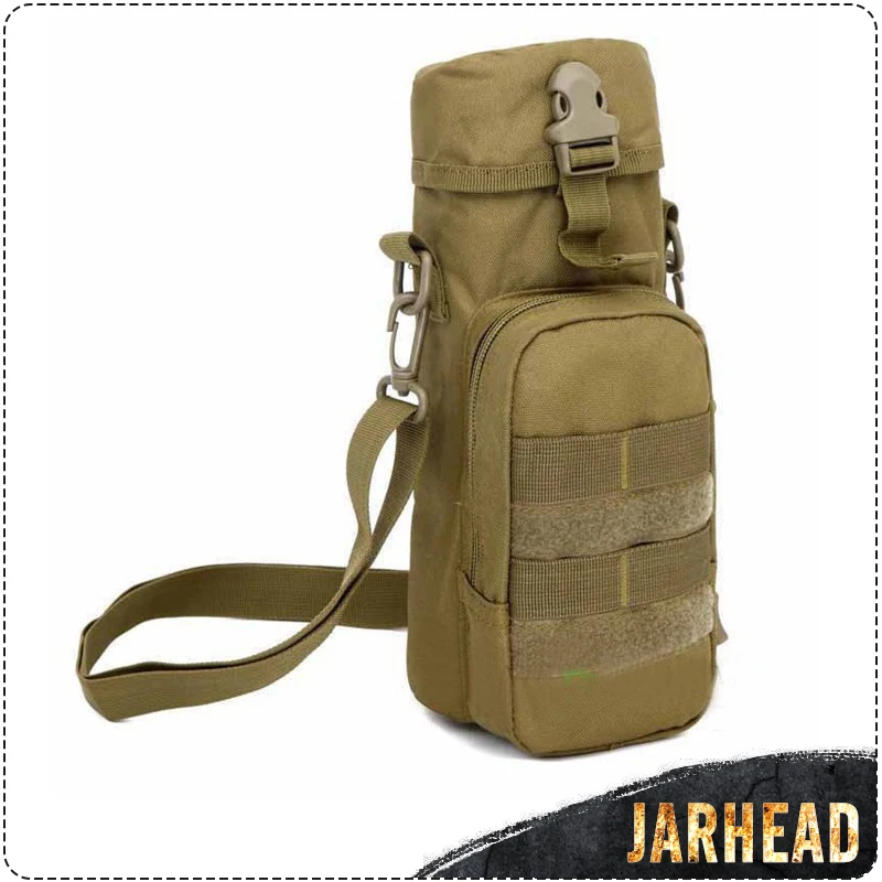 Тактическая Сумка для бутылки MOLLE спорта на открытом воздухе большая сумка