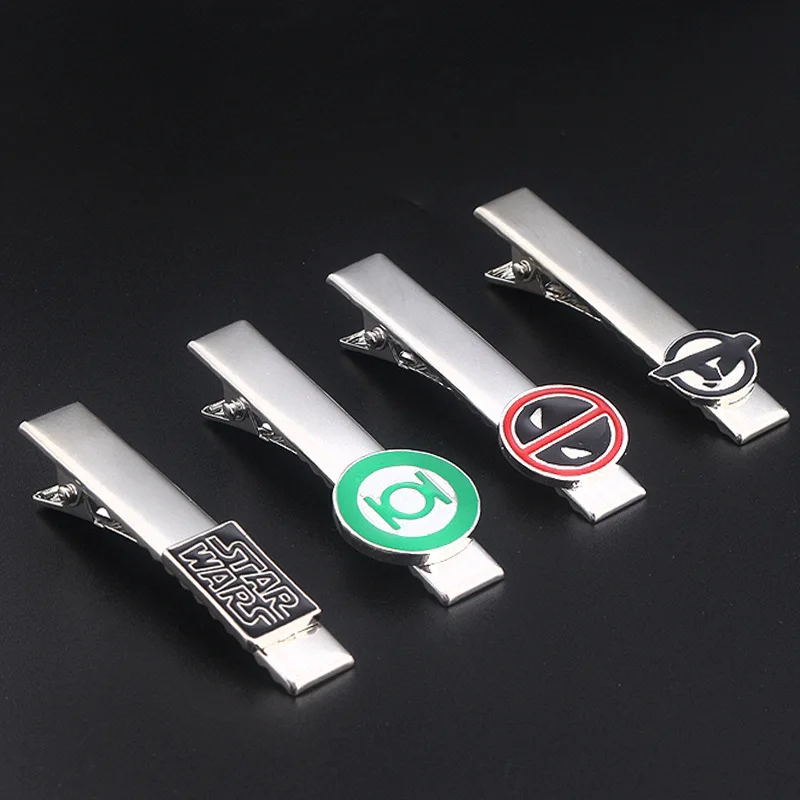 

CUstomize Logo Name Pattern New Simple Style Tie Clip for Men Metal Simple Practical Necktie Clasp Tie Pin for Mens Gift